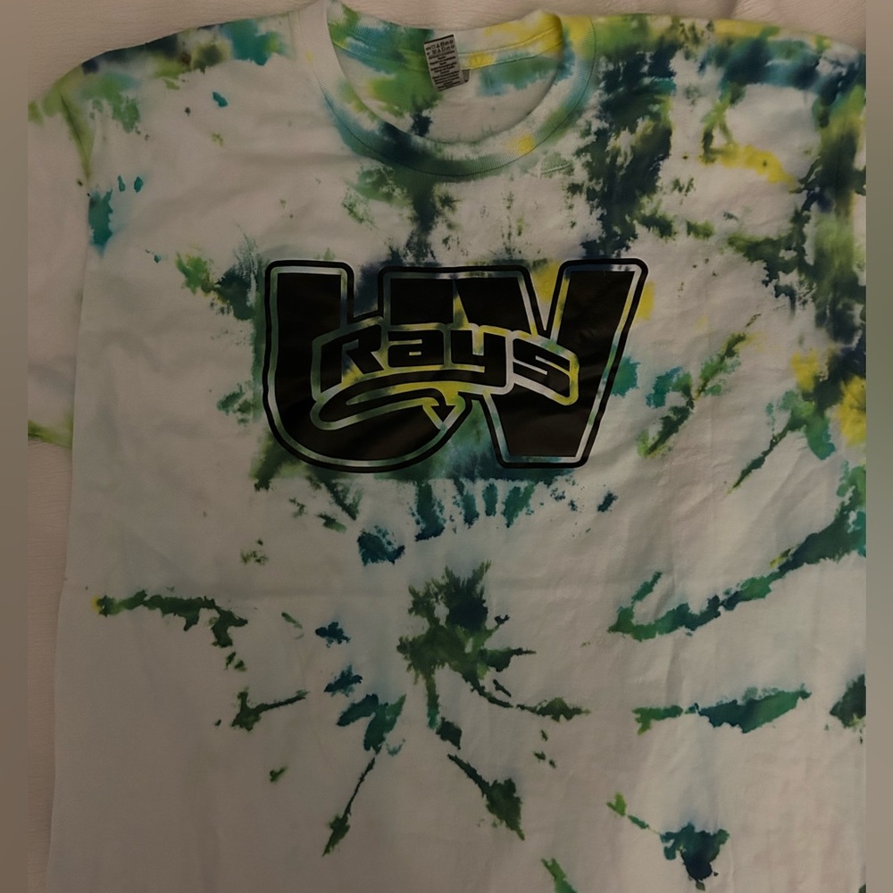 Stingray Allstars UV tie dye shirt